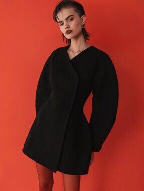The Bekk Olivia Wool Mini Dress